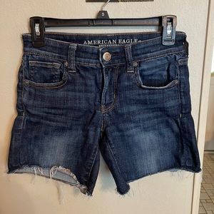 American Eagle Next Level Stretch MIDI jean shorts